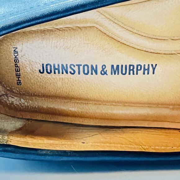 Johnston & Murphy Shoes Mens 9 Leather Penny Loafers Slip On Dress Moc Toe main image 5